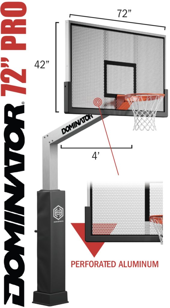 Epic Courts Packages Hoop 72 Pro